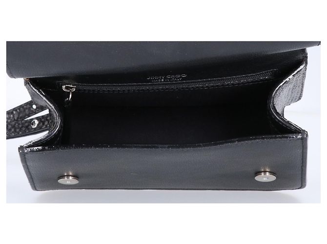 Borsa 2-Way JC Top Handle S Jimmy Choo Nero - vista 7