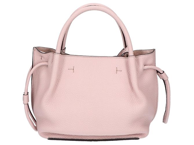 Borsa bucket in pelle Tod's T-Timeless Rosa - vista 3