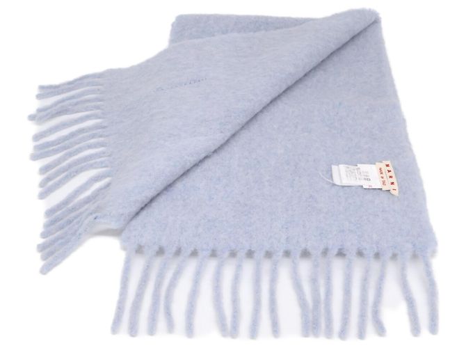 Estola de alpaca azul claro Marni - vista 4