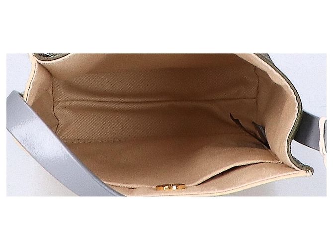 Marni Museo Soft Nano Schultertasche Braun Roh Khaki - Ansicht 6