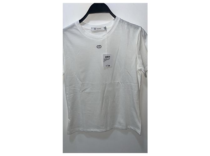 Camiseta Christian Dior Uniforme de algodón blanco - vista 11