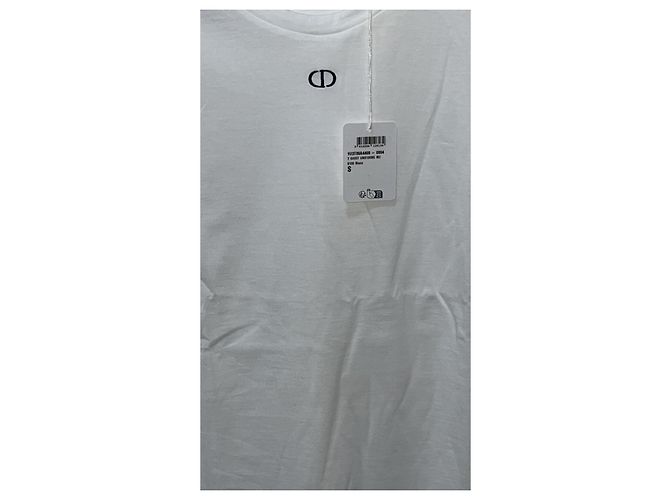 Camiseta Christian Dior Uniforme de algodón blanco - vista 12
