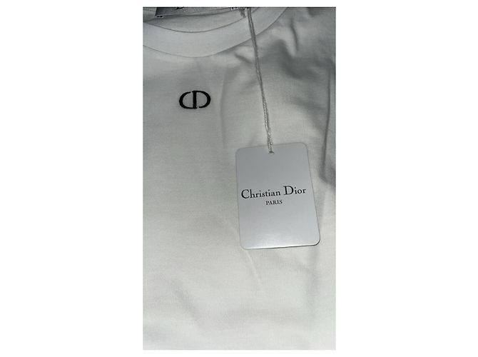 Camiseta Christian Dior Uniforme de algodón blanco - vista 16