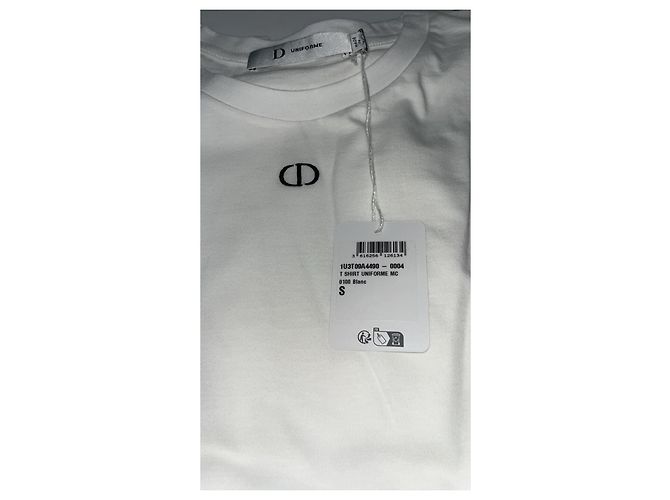Camiseta Christian Dior Uniforme de algodón blanco - vista 18