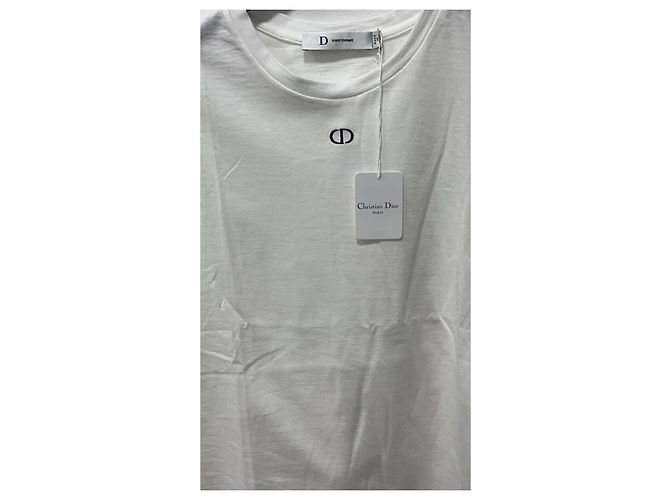 Camiseta Christian Dior Uniforme de algodón blanco - vista 2