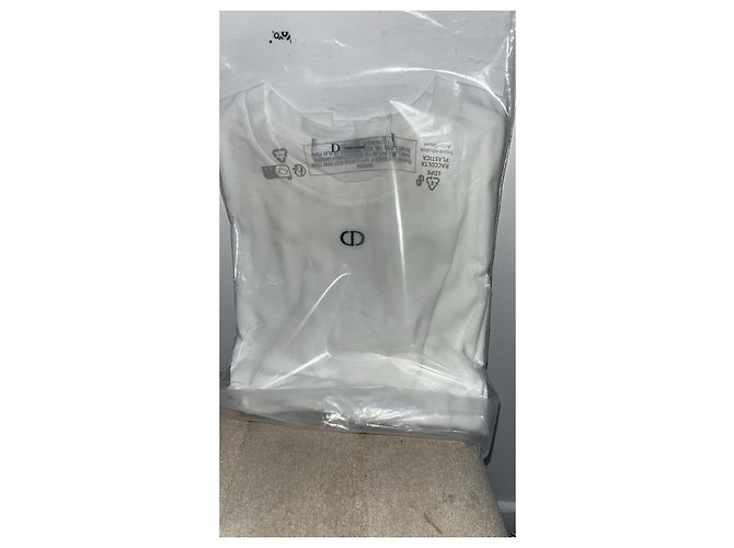 Camiseta Christian Dior Uniforme de algodón blanco - vista 20
