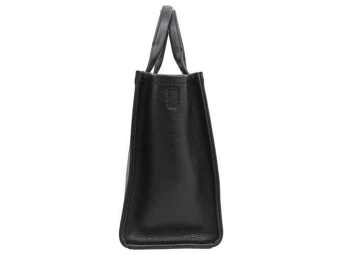 Borsa Tote in pelle Marc Jacobs Medium Nero - vista 3