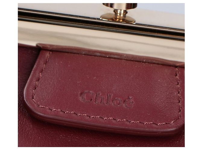 Bolso Joyce Small Frame Chloé Burdeos - vista 6