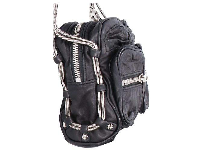 Borsa a tracolla Alexander Wang Brenda Chain Nero - vista 2