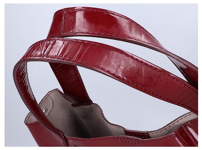Stella Mc Cartney Borsa Tote Stella McCartney con logo traforato Bordò - vista 11