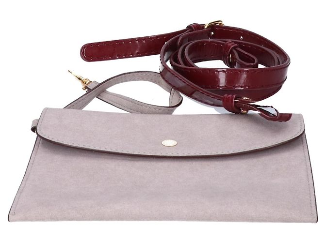 Stella Mc Cartney Borsa Tote Stella McCartney con logo traforato Bordò - vista 9