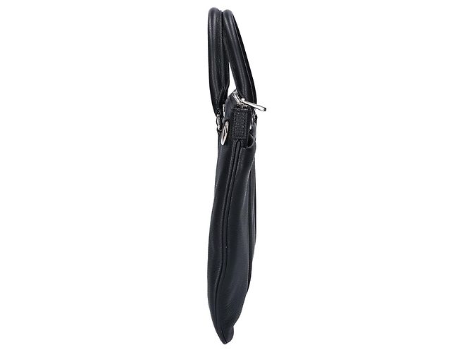 Borsetta da lavoro Bally in pelle nera Nero - vista 4