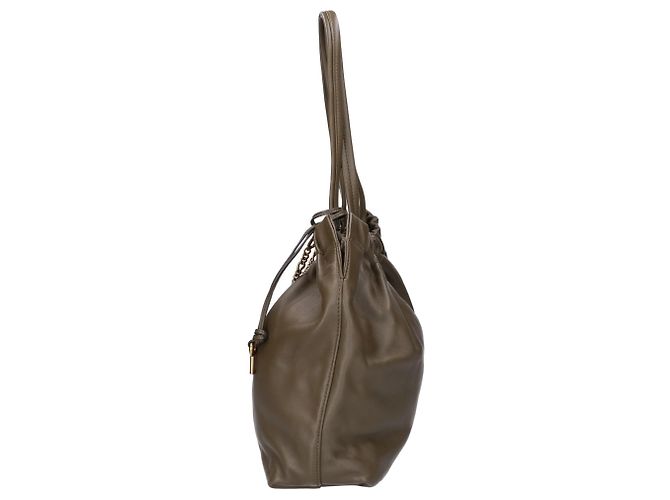 Borsa Tote Marc Jacobs Christina in Khaki Cachi - vista 2