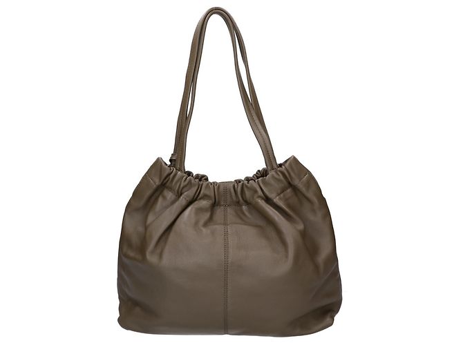 Borsa Tote Marc Jacobs Christina in Khaki Cachi - vista 3