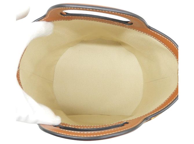 Picca borsa secchiello Marni con stampa leopardata Marrone - vista 5