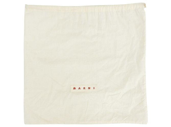 Picca borsa secchiello Marni con stampa leopardata Marrone - vista 8