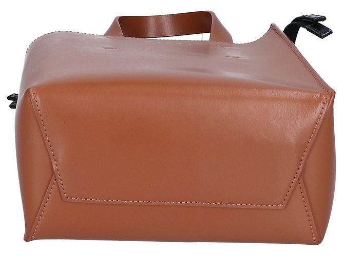 Borsa Tote Museo Mini 2-Way Marni Marrone - vista 5