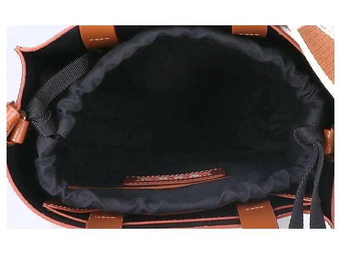 Borsa Tote Museo Mini 2-Way Marni Marrone - vista 6