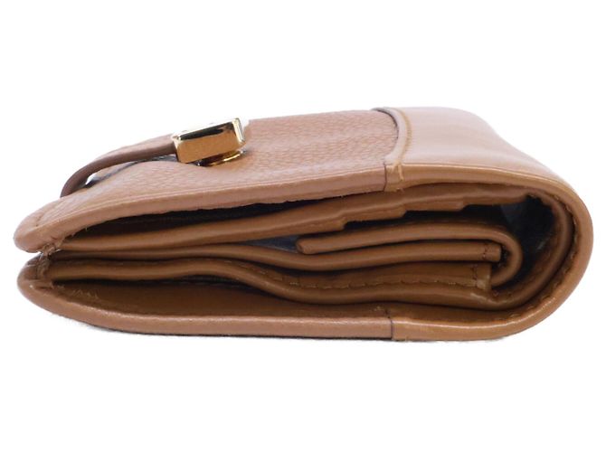 Miu Miu Bi-fold Wallet in Caramel - Ansicht 4