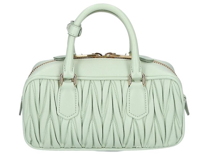 Miu Miu MIUMIU 5BB142 Arcadi Matelassé 2-Way Shoulder Bag - vista 3