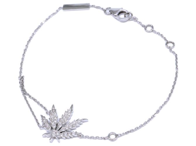 Autre Marque Bracciale con charm Lucien Pellat-Finet in oro bianco D'oro - vista 2