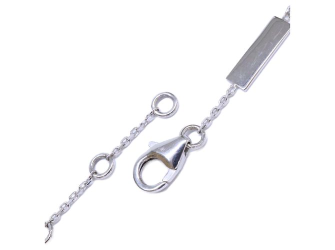Autre Marque Bracciale con charm Lucien Pellat-Finet in oro bianco D'oro - vista 6