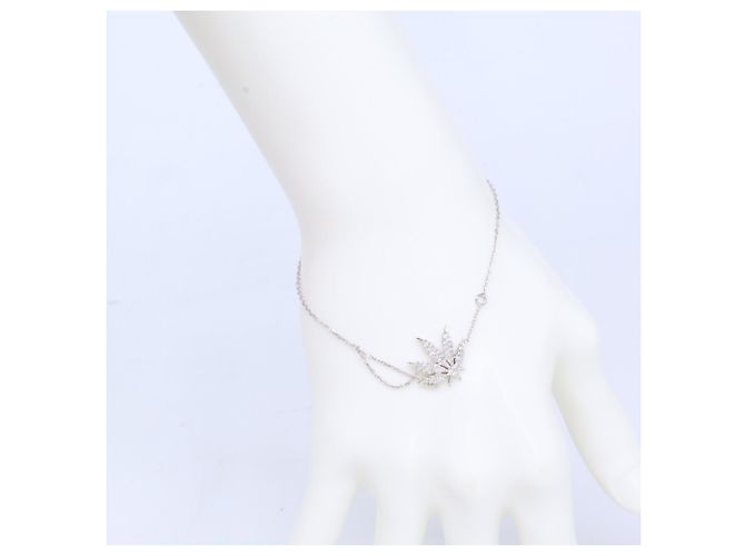 Autre Marque Bracciale con charm Lucien Pellat-Finet in oro bianco D'oro - vista 8