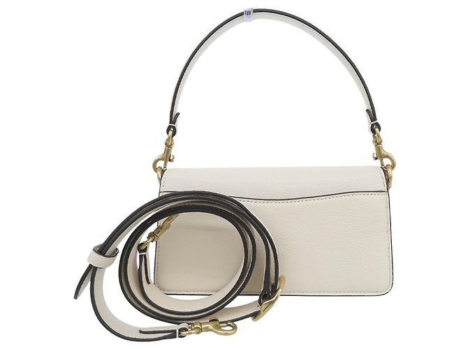 Bolso de hombro COACH Tabby para mujer Blanco - vista 2