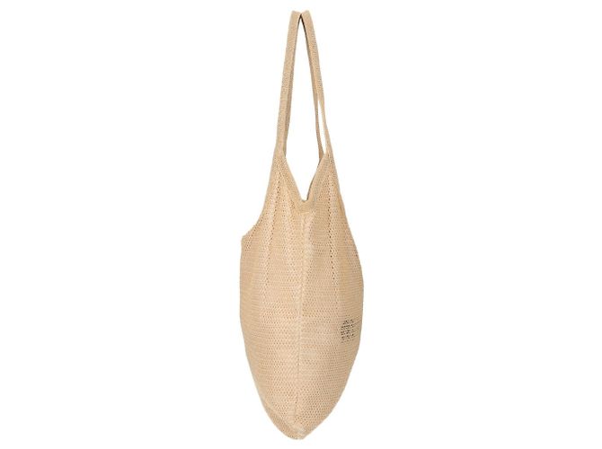 Miu Miu Ivy Raffia-Effekt x Leinen Tote Bag - Ansicht 4