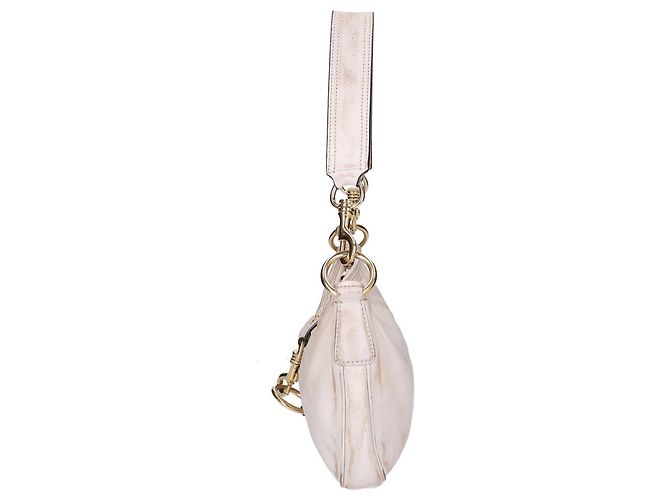 Miu Miu Vintage-Processed Leather Shoulder Bag - view 2