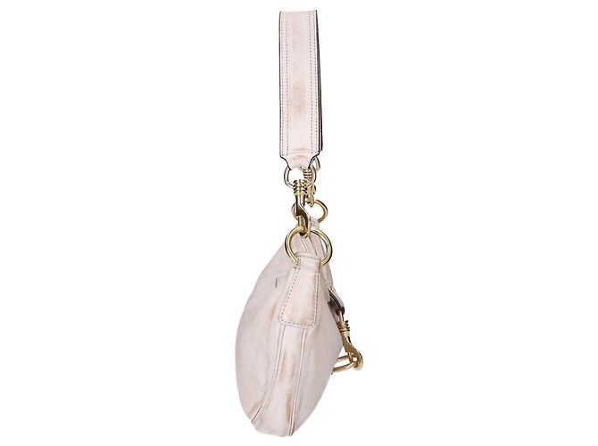 Miu Miu Vintage-Processed Leather Shoulder Bag - view 4