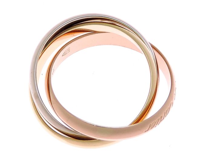 Anello Cartier Trinity Tre Colori - vista 2