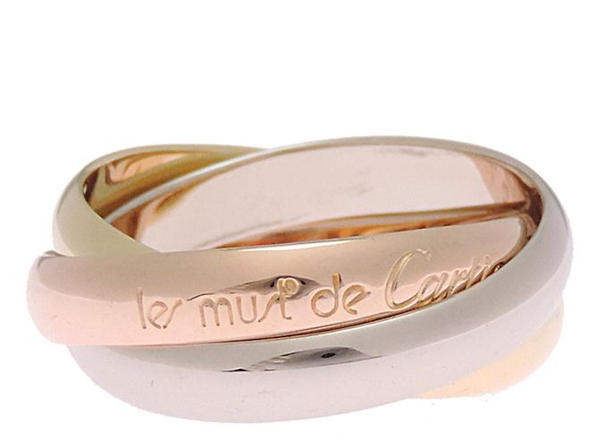 Anello Cartier Trinity Tre Colori - vista 4