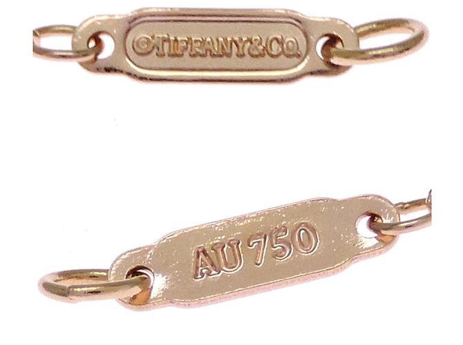 Autre Marque Collana Mini Cuore Chiave da Donna Tiffany & Co. 750PG - vista 5