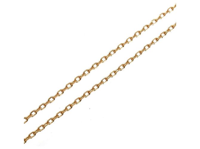 Collana Chaumet in oro rosa 18K, turchese e diamanti - vista 4