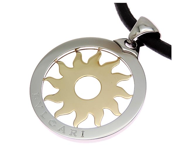 Bulgari Collana Tondosan in pelle Bvlgari - vista 2