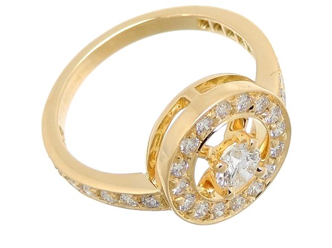 Anello Boucheron 750YG Avalonde Diamante da Donna - vista 2