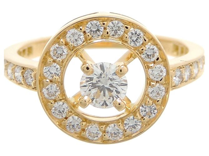 Anello Boucheron 750YG Avalonde Diamante da Donna - vista 4