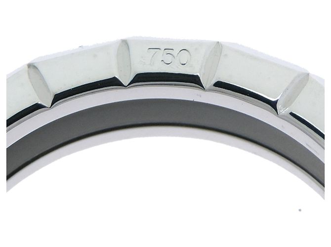 Anello Chopard Ice Cube in oro bianco 18K con diamanti - vista 6