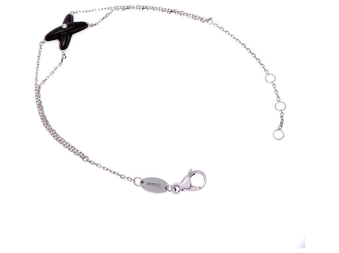 Bracciale Chaumet in oro bianco 18K con ciondoli - vista 2