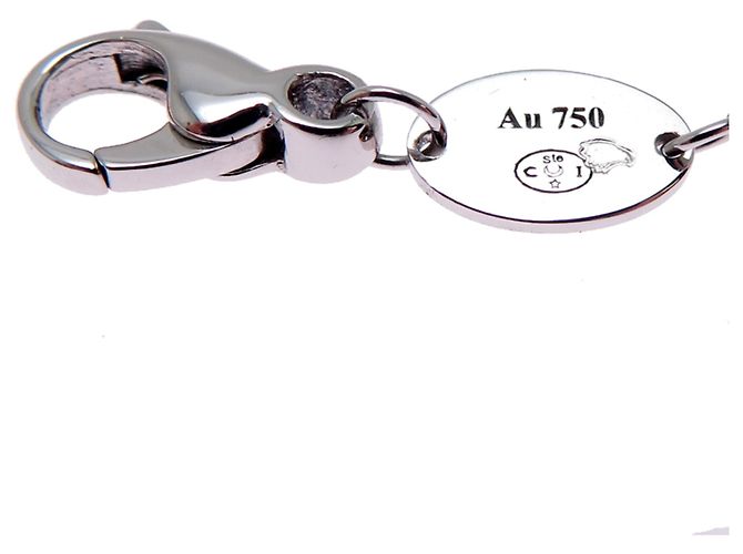 Bracciale Chaumet in oro bianco 18K con ciondoli - vista 5