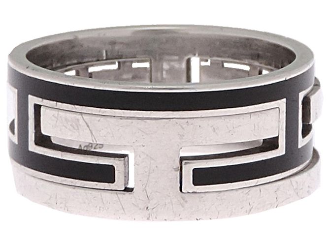 Hermès Anillo Hermes #60 Ag925 Move H Band Ring - vista 4