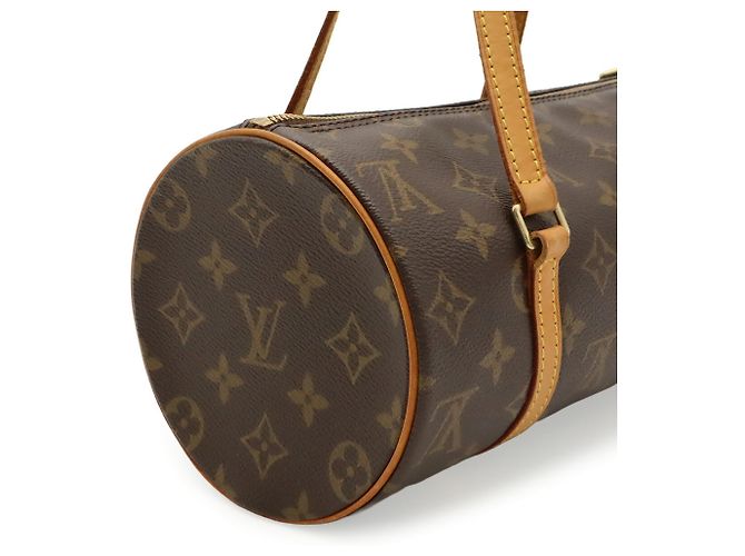 Bolso Louis Vuitton Monogram Papillon 26 Castaño Monograma - vista 5