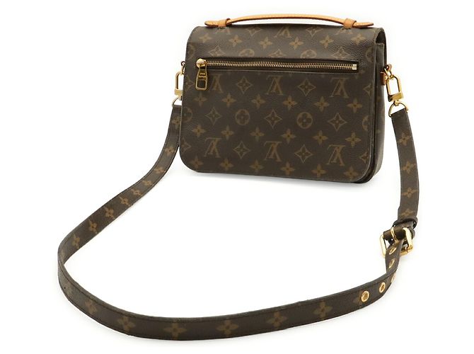 Bolsa Louis Vuitton Monogram Pochette Métis Marrom Monograma - vista 3