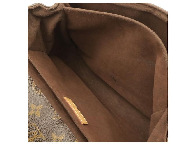 Bolsa Louis Vuitton Monogram Pochette Métis Marrom Monograma - vista 7
