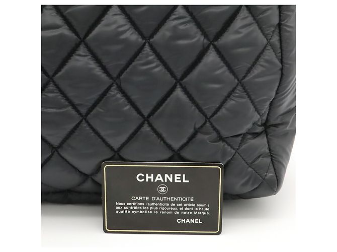 Saco Tote Chanel Coco Cocoon Preto - vista 10