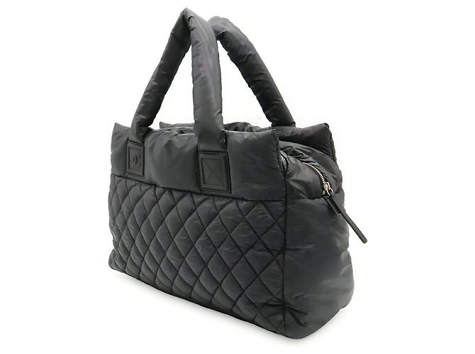 Saco Tote Chanel Coco Cocoon Preto - vista 3