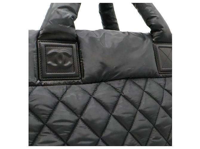 Saco Tote Chanel Coco Cocoon Preto - vista 8