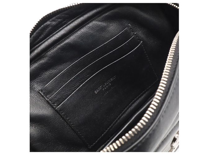 Sac Lou Camera Bag Yves Saint Laurent Noir Blanc - vue 10