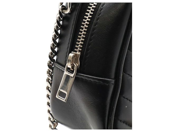 Sac Lou Camera Bag Yves Saint Laurent Noir Blanc - vue 5